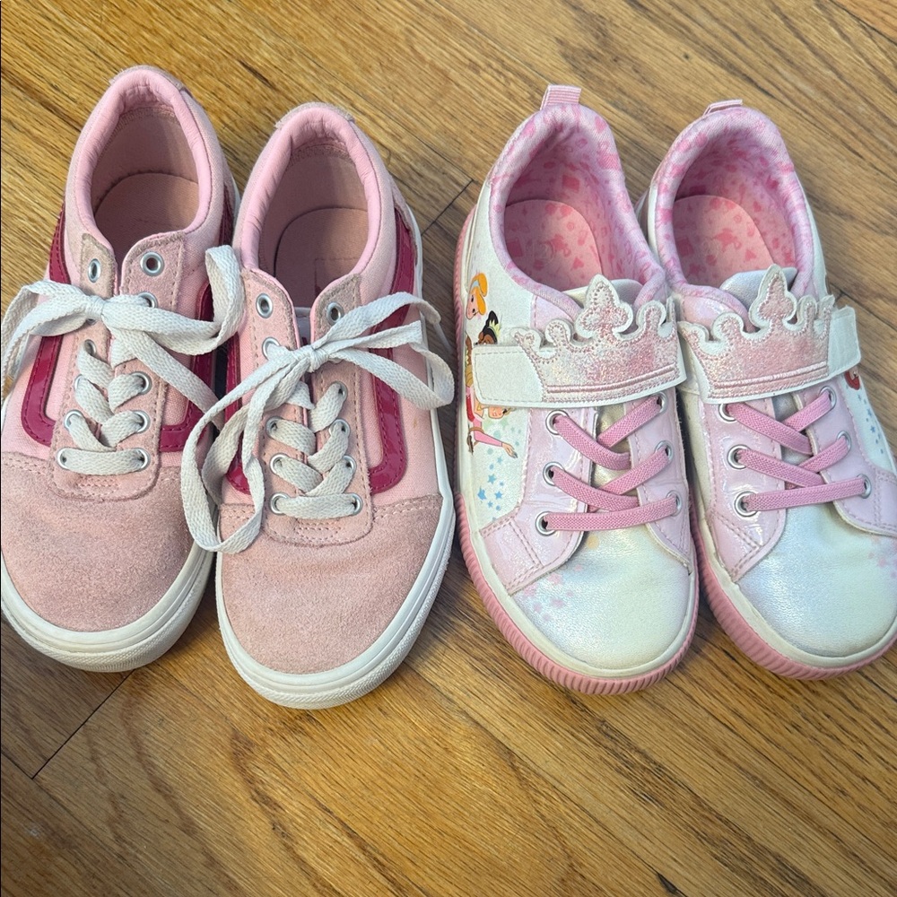 Little girls shoes 12 and 13
